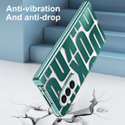 Trend Design Galaxy Z Fold5 Fold4 Fold3 Phantom Plating Case with Hinge Protector - mycasety2023 Mycasety