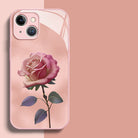 Advanced Purple Rose Liquid Glass iPhone Case - mycasety2023 Mycasety