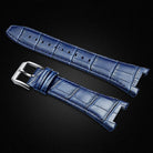 Luxury Metal Case Leather Strap For Apple Watch Series 44/45 mm - mycasety2023 Mycasety