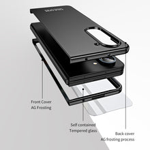 Load image into Gallery viewer, Anti-fingerprint Electroplating Galaxy Z Fold5 Case with Phone Front Screen Protector - mycasety2023 Mycasety
