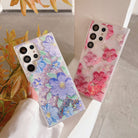 Quicksand Oil Painting Flower Samsung Case - {{ shop_name}} varyfun
