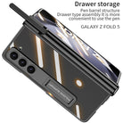 Magnetic Folding Bracket Shatter-Resistant Case For Samsung Galaxy Z Fold5 Fold4 Fold3 5G - mycasety2023 Mycasety