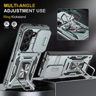 Samsung Galaxy Z Fold5 Case Armor Heavy Duty Shell Magnetic Car Holder and Lens Slide(Pre-sell) - mycasety2023 Mycasety