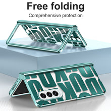 Load image into Gallery viewer, Trend Design Galaxy Z Fold5 Fold4 Fold3 Phantom Plating Case with Hinge Protector - mycasety2023 Mycasety
