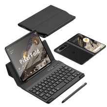 Load image into Gallery viewer, Google Pixel Fold Keyboard Holster Case WIth Pen Slot Stylus - mycasety2023 Mycasety
