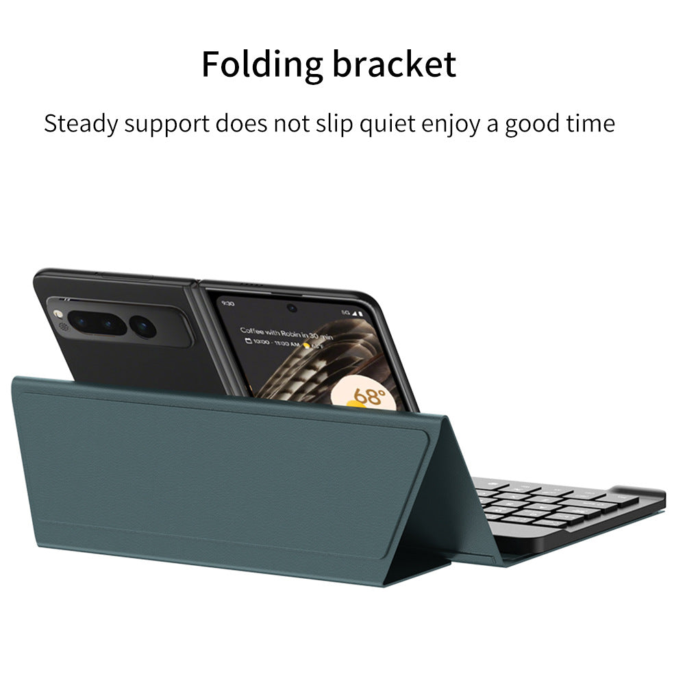 Google Pixel Fold Keyboard Holster Case WIth Pen Slot Stylus - mycasety2023 Mycasety
