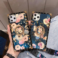 Load image into Gallery viewer, Stylish French Style Flower Lanyard Ring Phone Case for Samsang - {{ shop_name}} varyfun
