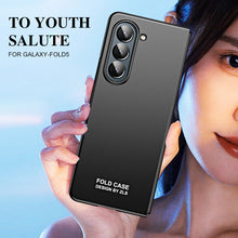 Load image into Gallery viewer, Anti-fingerprint Electroplating Galaxy Z Fold5 Case with Phone Front Screen Protector - mycasety2023 Mycasety
