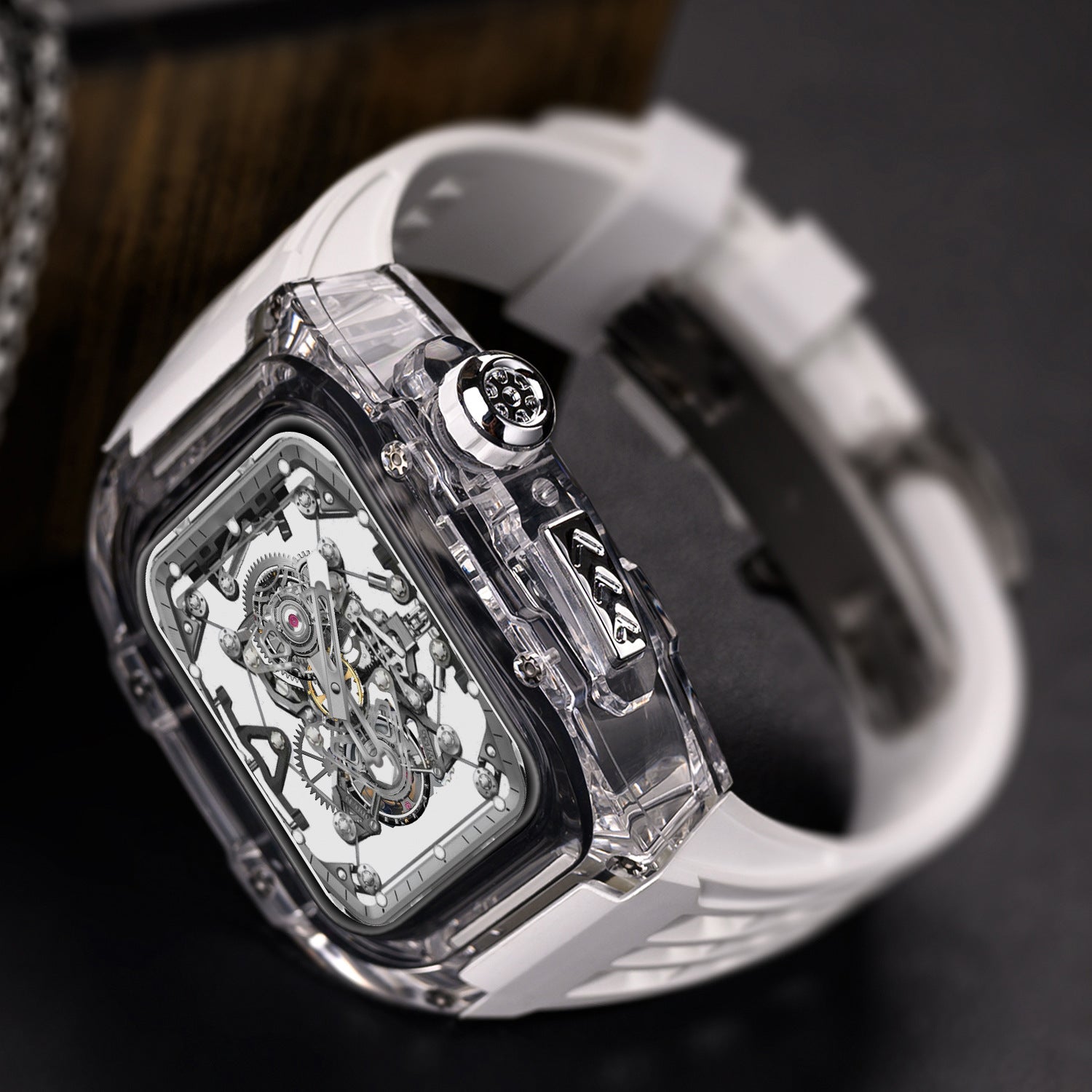 Luxury Case Strap For Apple Watch Series 44/45 mm - mycasety2023 Mycasety