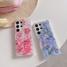 Quicksand Oil Painting Flower Samsung Case - {{ shop_name}} varyfun