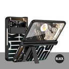 Slim Google Pixel Fold Case with Dual Hinge Protective Screen Protector and Hidden Kickstand - {{ shop_name}} varyfun