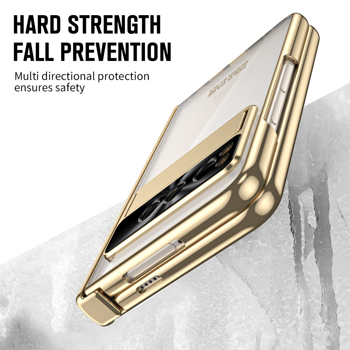 Google Pixel Fold Case Anti-drop All-inclusive Protection Double Pen Slot Hinge & Screen Protector - mycasety2023 Mycasety