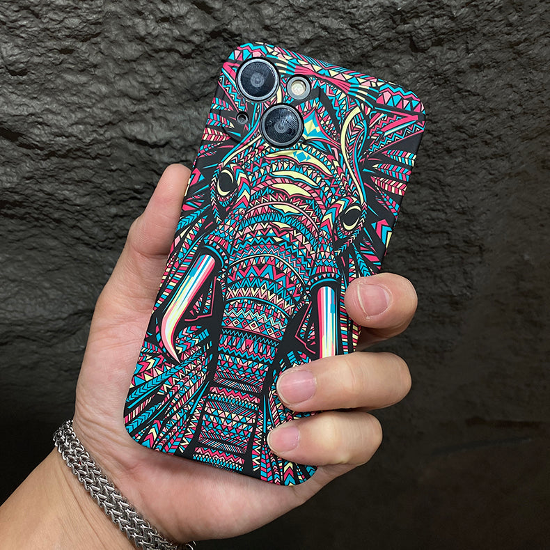 Luminous Animal Totem iPhone Case - mycasety2023 Mycasety