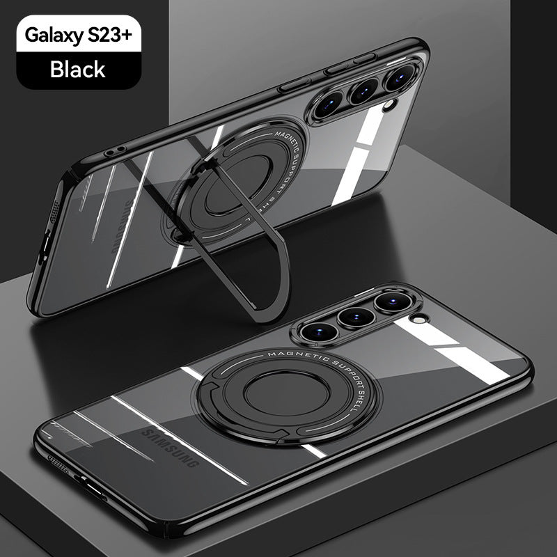 Samsung S23 S23Ultra Matte MagSafe Pull Rod Bracket S23 Ultra Plus Anti-fall Protective Case - mycasety2023 Mycasety