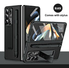 Non-slip Galaxy Z Fold5 Case with Front Screen Protector & Kick-Stand & Pen Slot and Stylus - {{ shop_name}} varyfun
