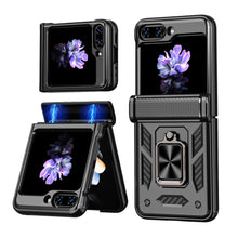 Load image into Gallery viewer, Samsung Z Flip 5 Phone Case with Tempered Glass Film Magnetic Hinge Protection - mycasety2023 Mycasety
