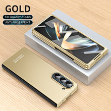 Load image into Gallery viewer, Anti-fingerprint Electroplating Galaxy Z Fold5 Case with Phone Front Screen Protector - mycasety2023 Mycasety
