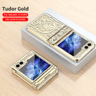 Luxury Electroplated Samsung Flip5 Flip4 Flip3 5G Case All-inclusive Drop-proof Protective Case - mycasety2023 Mycasety