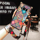 High Quality Bohemian Lanyard Ring Phone Case For Samsung - {{ shop_name}} varyfun