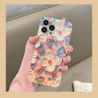 Artistic Vintage Oil Painting Flower iPhone Case - {{ shop_name}} varyfun