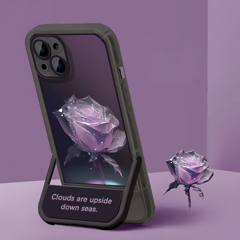 Sparkling Rose iPhone Case with Invisible Kickstand - mycasety2023 Mycasety