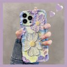 Ins Hot Colorful Oil Painting Flower iPhone Case - mycasety2023 Mycasety