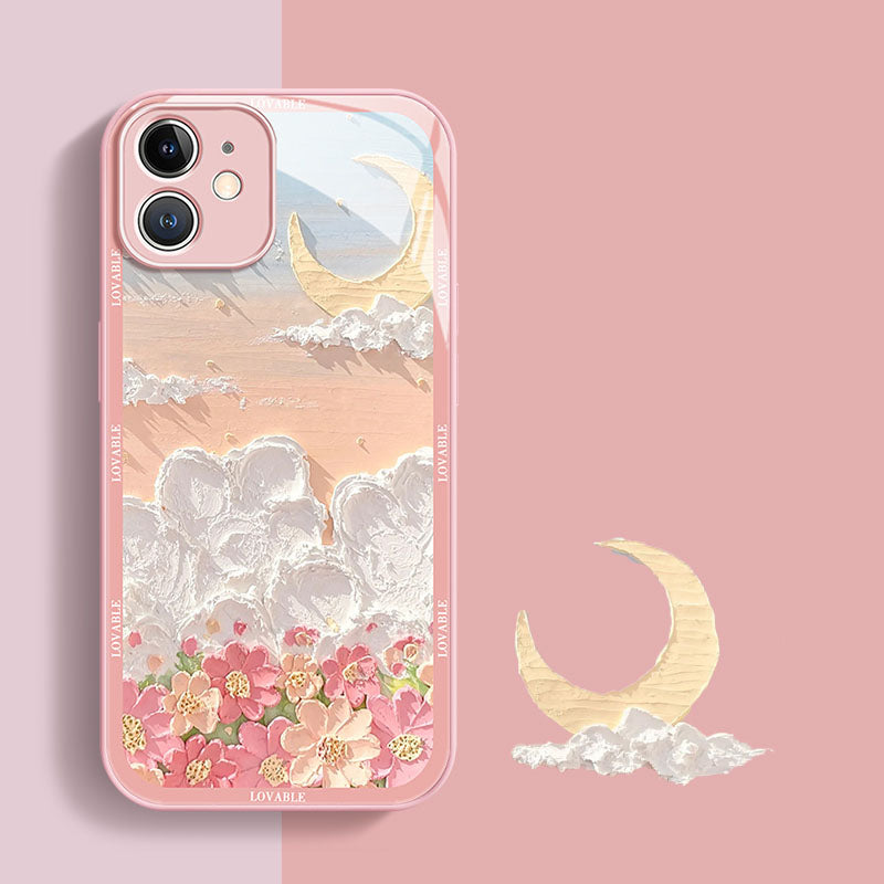 New Creative Oil Painting iPhone Case - mycasety2023 Mycasety