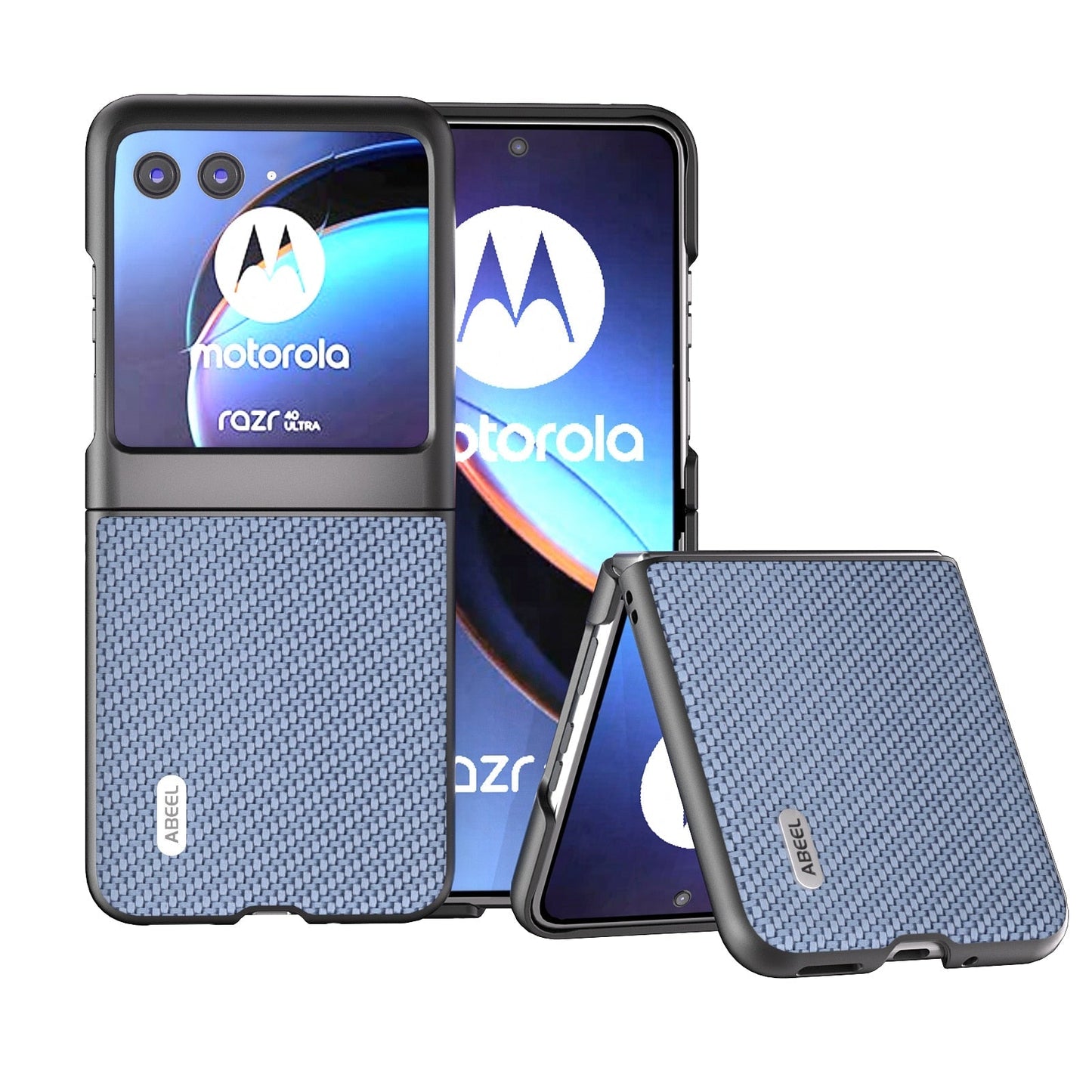 Motorola Razr 40 Ultra 2023 Case Luxury Carbon Fiber Pattern Cover - mycasety2023 Mycasety