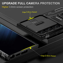 Load image into Gallery viewer, Armor Anti-fall Invisible Bracket Lens Protective Phone Case For Samsung Galaxy S23 S22 Ultra Plus
