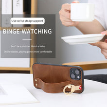 Load image into Gallery viewer, Motorola Razr 40 Ultra New Anti-Shock Business Leather Wristband Cover Case - mycasety2023 Mycasety

