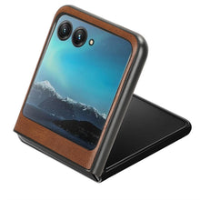 Load image into Gallery viewer, Motorola Razr 40 Ultra New Anti-Shock Business Leather Wristband Cover Case - mycasety2023 Mycasety
