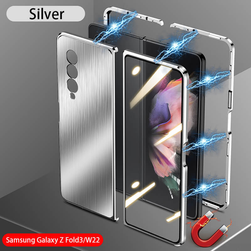 2022 Samsung Magnetic Double-Sided Protection Tempered Glass Phone Case - {{ shop_name}} varyfun