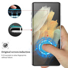 Tempered Full Curved Protective Glass For Samsung Galaxy S22 S21 Ultra Plus - {{ shop_name}} Varyfun