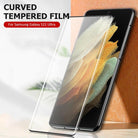 Tempered Full Curved Protective Glass For Samsung Galaxy S22 S21 Ultra Plus - {{ shop_name}} Varyfun
