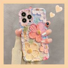 Load image into Gallery viewer, French Retro Oil Painting Flower iPhone Cases - {{ shop_name}} varyfun
