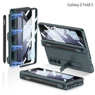 Samsung Galaxy Z Fold5 Case Full Coverage Case with Tempered Glass Protector and Pen Tray Holder - mycasety2023 Mycasety