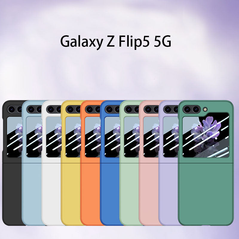Samsung Galaxy Z Flip5 Case with Front Tempered Glass Film(Pre-sell) - mycasety2023 Mycasety