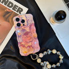 Oil Painting Flower Bracelet iPhone Case - {{ shop_name}} varyfun