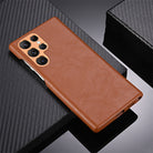 Custom Name Leather Case For Samsung Galaxy S23 S23+ S23Ultra S22 S22+ S22Ultra - mycasety2023 Mycasety