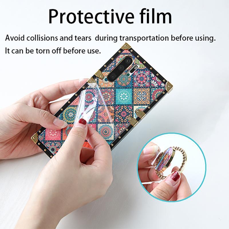 High Quality Bohemian Lanyard Ring Phone Case For Samsung - {{ shop_name}} varyfun