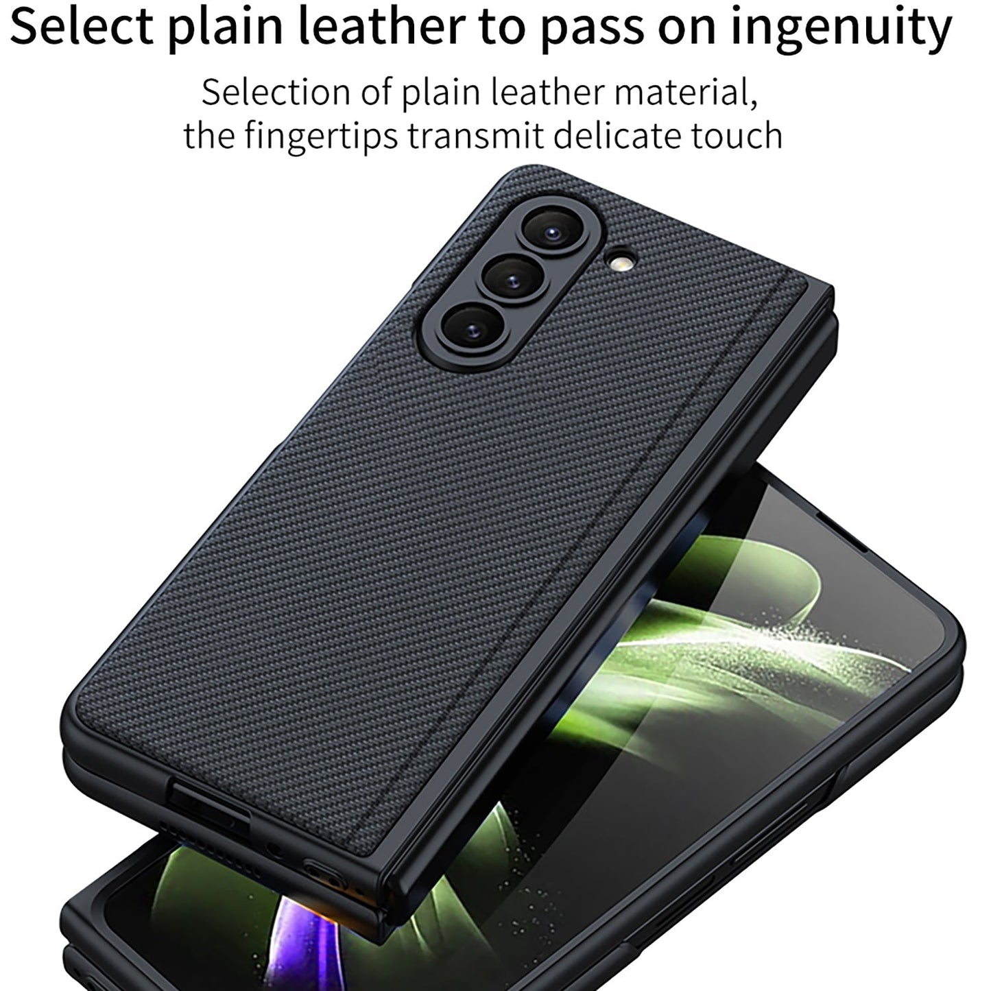 Business Samsung Galaxy Z Fold5 Full Inclusive Leather Case - mycasety2023 Mycasety