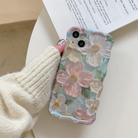 Three-dimensional Oil Painting Flower iPhone Case - {{ shop_name}} varyfun