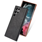 Custom Name Leather Case For Samsung Galaxy S23 S23+ S23Ultra S22 S22+ S22Ultra - mycasety2023 Mycasety