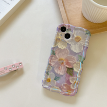 Load image into Gallery viewer, Three-dimensional Oil Painting Flower iPhone Case - {{ shop_name}} varyfun
