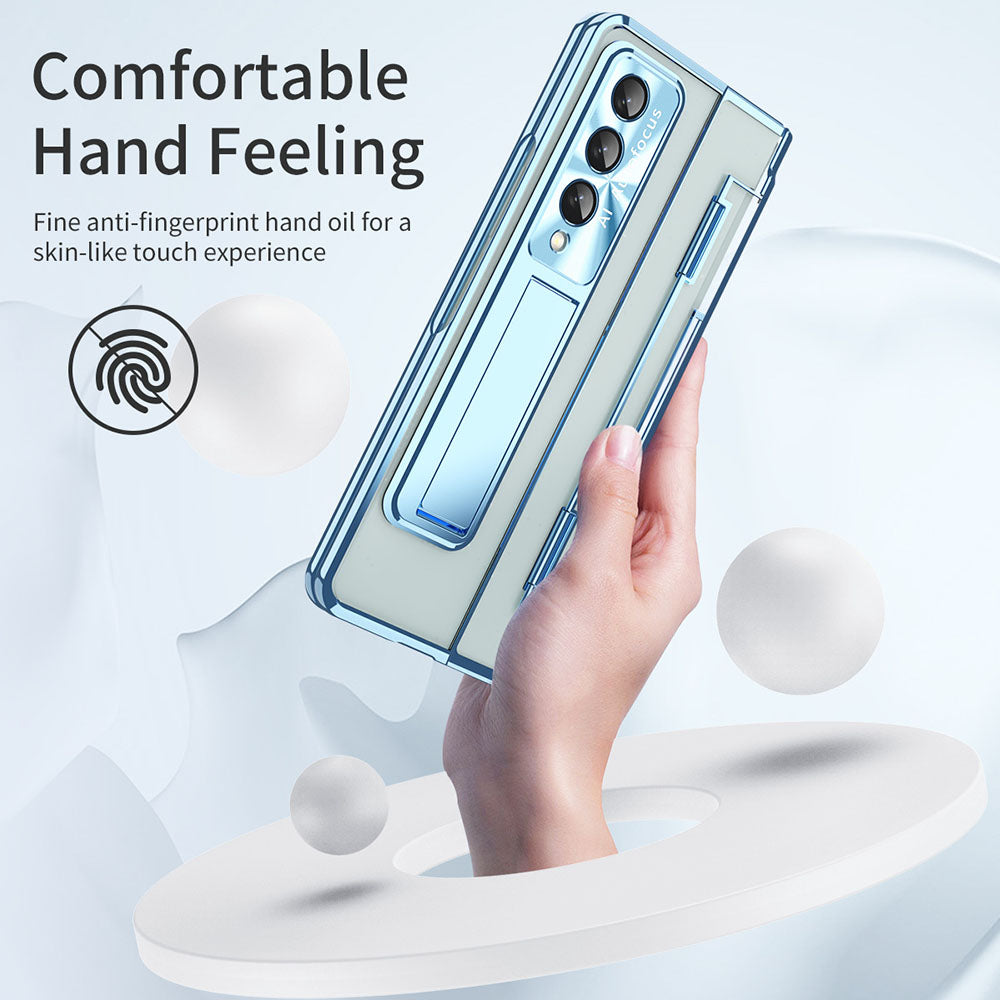 Enhanced Version of Armor Hinge Folding Shell Case For Samsung Galaxy Z Fold3(4) - {{ shop_name}} varyfun