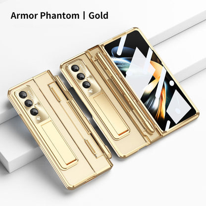 Enhanced Version of Armor Hinge Folding Shell Case For Samsung Galaxy Z Fold3(4) - {{ shop_name}} varyfun