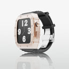 Luxury Metal Case Strap For Apple Watch Series 44/45 mm - mycasety2023 Mycasety