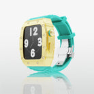 Luxury Metal Case Strap For Apple Watch Series 44/45 mm - mycasety2023 Mycasety