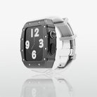 Luxury Metal Case Strap For Apple Watch Series 44/45 mm - mycasety2023 Mycasety