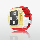 Luxury Metal Case Strap For Apple Watch Series 44/45 mm - mycasety2023 Mycasety